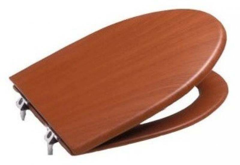 Крышка-сиденье для унитаза микролифт Roca America вишня