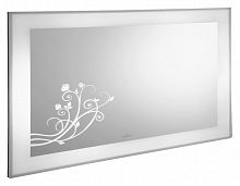 Зеркало для ванной комнаты Villeroy&Boch LA BELLE с декором 105 х 75 см A337A500