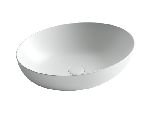 Раковина накладная Ceramica Nova Element 520*395*130мм Белый Матовый CN6017MW