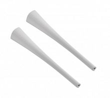 Ножки керамические для раковины ArtCeram Civitas CIC002, 2 штуки, белый CIC002 01;00