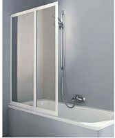 Шторка для ванной HUPPE Combinett 100 см белый/прозрачное AC0101.055.321