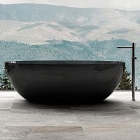 Прозрачная ванна отдельностоящая р.165х78 см ABBER Kristall AT9701Onyx AT9701Onyx
