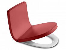 Крышка сиденье для унитаза Roca KHROMA 801652F3T красная 801652F3T
