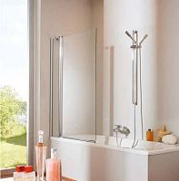 Однопанельная шторка для ванной HUPPE Design pure 73 см,белый/прозрачное 512401.055.321