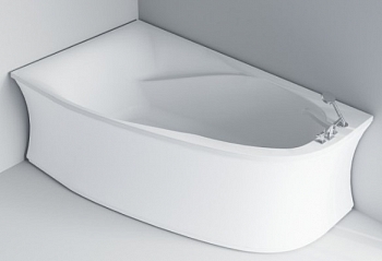 Ванна Astra-Form Селена 170х100 см правая белая