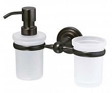 Дозатор и стакан для зубных щеток WasserKraft Isar К-7389 K-7389