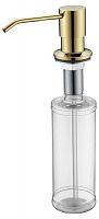 Дозатор для жидкого мыла Paulmark REIN, D002-G, золото D002-G