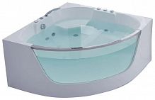 Акриловая ванна со стеклом 140x140x65 SSWW PA4104 GS