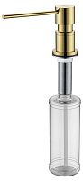 Дозатор для жидкого мыла Paulmark KRAFT, D003-G, золото D003-G