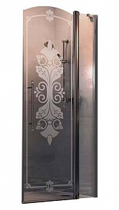 Душевая дверь в нишу 90 см Huppe Design victorian DV0402.092.319