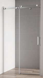 Душевая дверь Cezares Stylus-Soft STYLUS-SOFT-BF-1-100-C-Cr раздвижная дверь, прозрачное стекло. Размер: 100*195 см