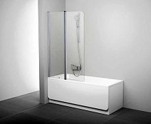 Шторка на ванну Ravak CVS2-100 L Transparent 7QLA0C00Z1 прозрачное стекло. Размер :99*150 см 7QLA0C00Z1