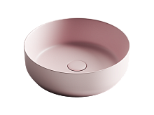Раковина накладная Ceramica Nova Element 390*390*120мм Розовый Матовый CN6022MP